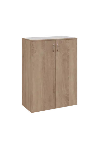 N 3 - 8D kancelářská skříň, 2-dveřová, 1100x800x400, dub bardolino